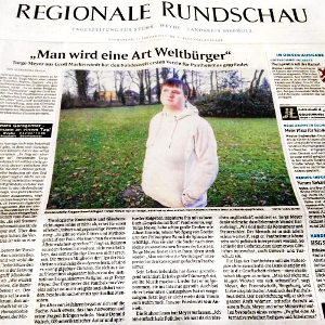 Zeitungsartikel in der Regionalen Rundschau